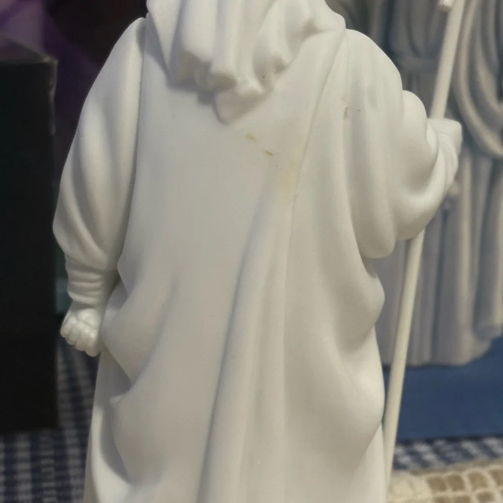 ❤️ Avon nativity collectibles shepherd and shepherd boy with lamb from 1983